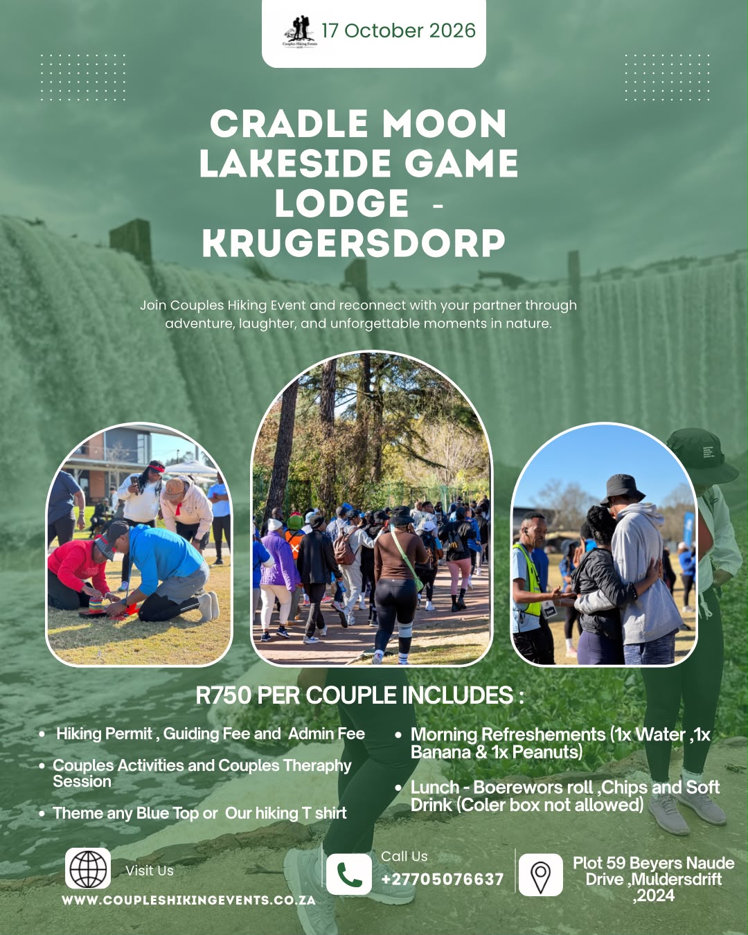 Cradle Moon Lakeside Game Lodge - Couples Hiking